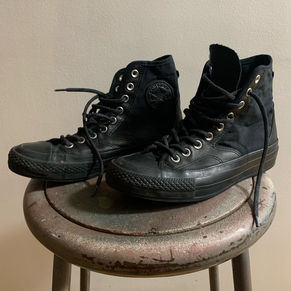 SOLD. Black All Star Converse Chuck Taylor